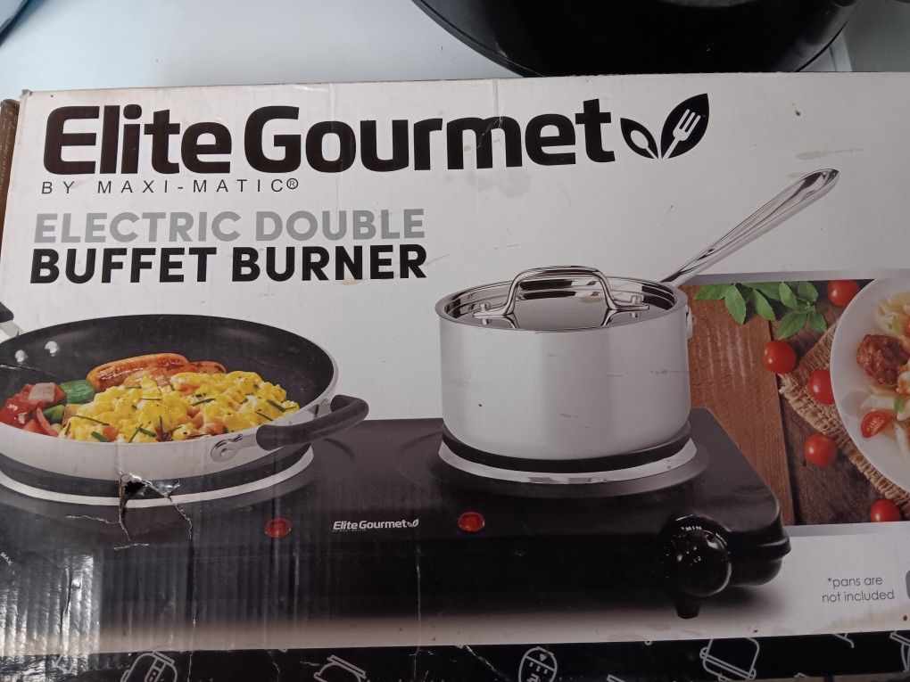 Electric Double Buffet Burner