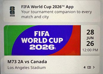 World Cup Match 73 at SoFi