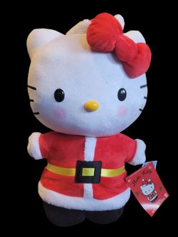 Hello Kitty Christmas Santa Claus Greeter