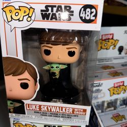 Star Wars Grogu Bitty Pop Minis And Regular Size Funko New In Box
