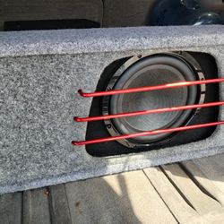 12" SONY SUBWOOFER + PORTED ENCLOSURE 