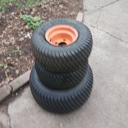 Spare Tractor/ Mower Tires And Wheels 