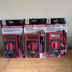 7 FUNCTION, DIGITAL MULTIMETER