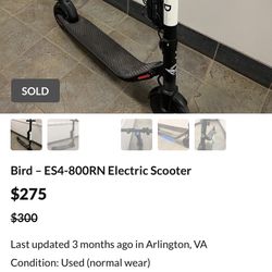 Bird Scooter 