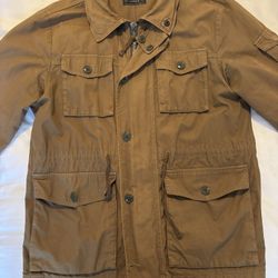 J. Crew Field mechanic Jacket - Size L Olive Drab