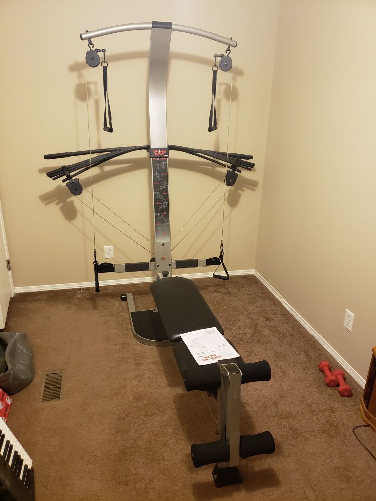 En tapijt dilemma Weider Crossbow Home Gym Resistance Machine for Sale in Blacksburg, SC -  OfferUp