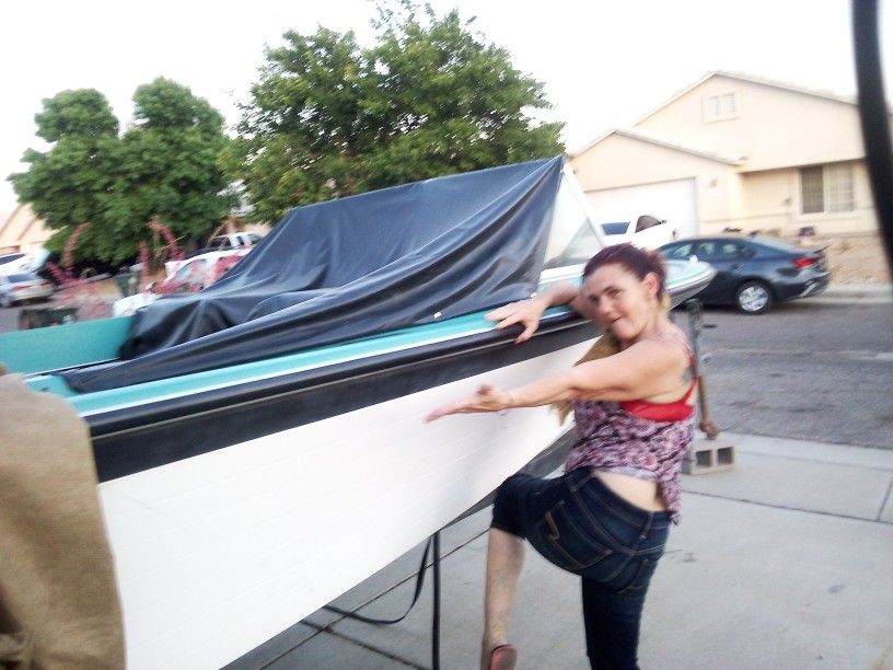Boat And Trailer