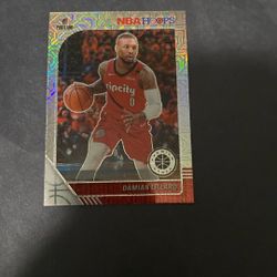 Damian Lillard 2019-20 NBA Hoops Prizm #157