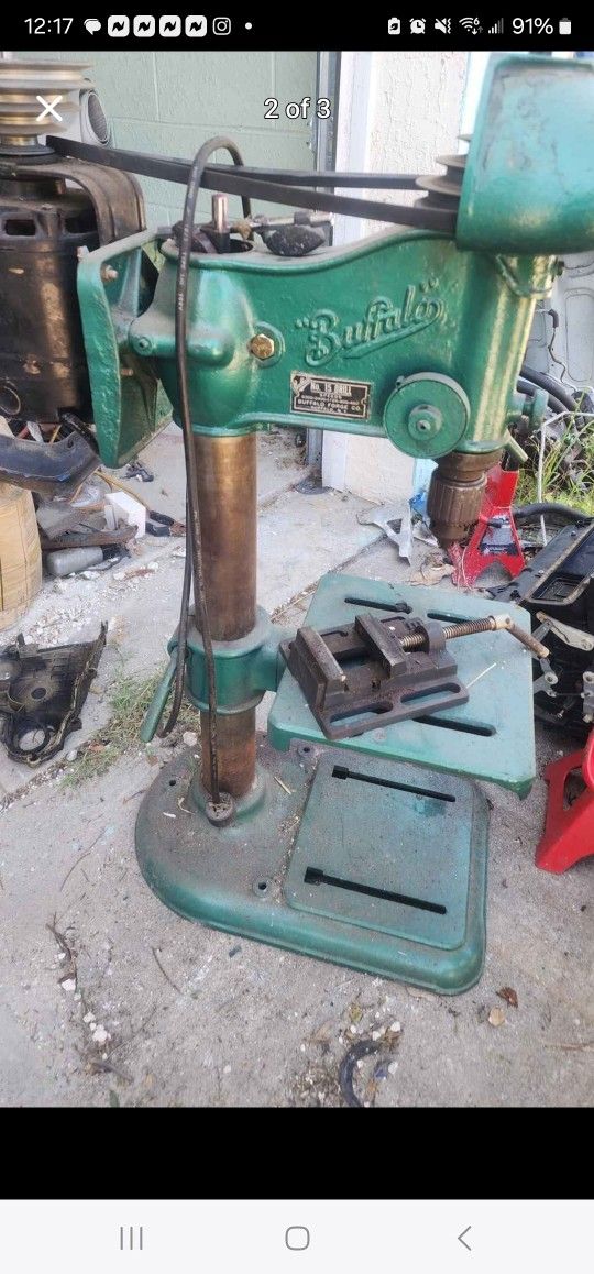#15 Vintage Buffalo Drill Press 