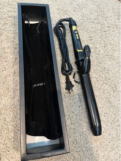 New Barrel Curling Iron