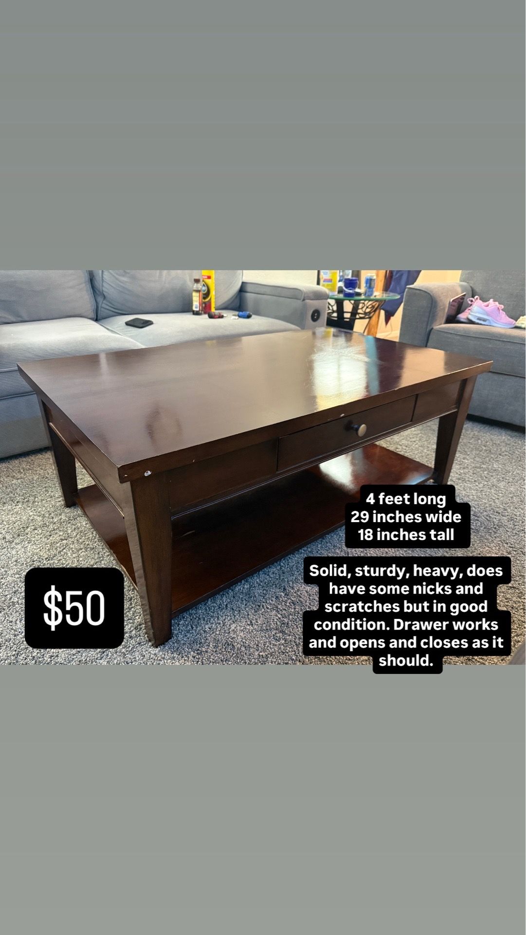 Wood Coffee Table
