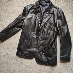 Men BLACK  LARGE BLAZER