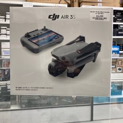 Dji Air 3S Fly More Combo w/ DJI RC2 Fly More Combo 
