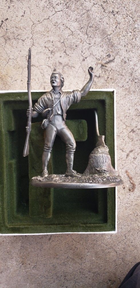 Franklin Mint Pewter. "The First Citizen".