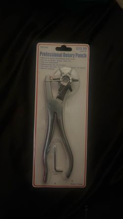 Rotary punch tool