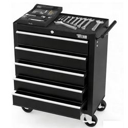 Rolling Tool Chest W/drawers & Lock 