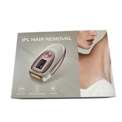 IPL Hair Removal Device - Silver and White