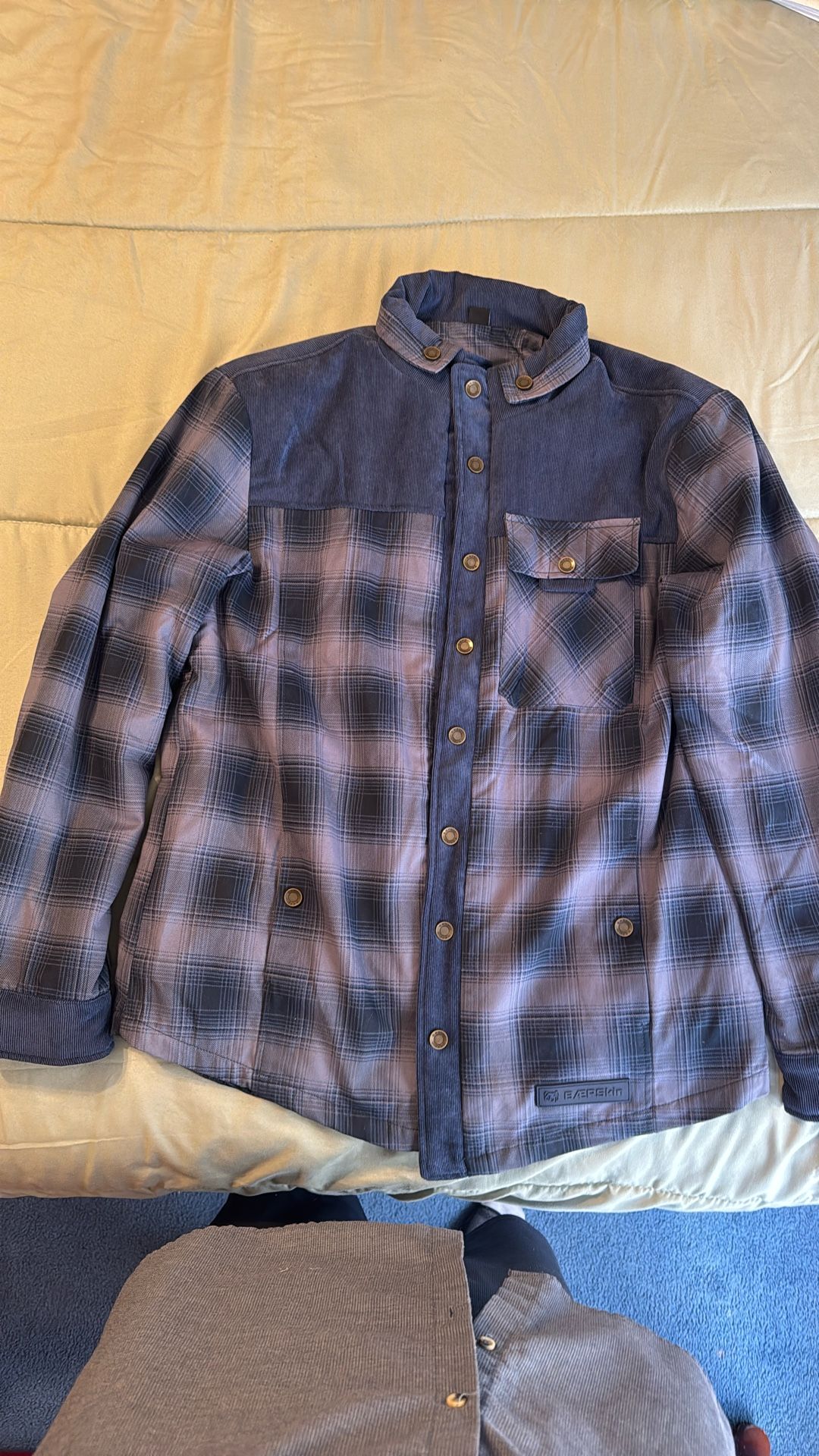 Baerskin Fur Lined Lumber Jacket