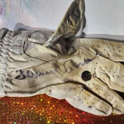 Tommy Aaron Hand Signed Used Golf Glove PGA Masters Winner 1973 w/coa