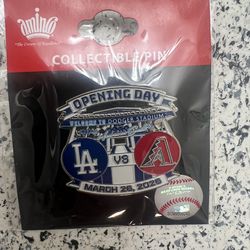 Dodger opening day pin 2026