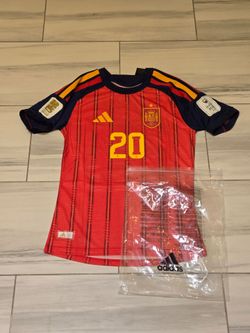 Spain Home World Cup Jersey, Medium