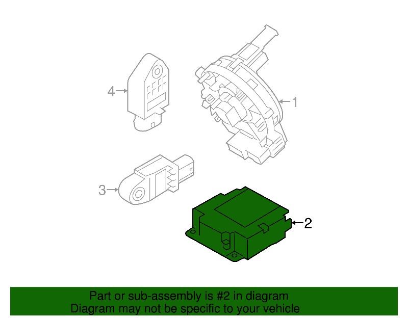 Kia 95910-B0100QQK ABC Module Assy For 17-18 All Models