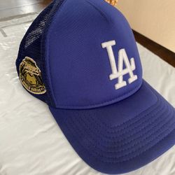 New Era La Dodgers World Series Patch 9FORTY Cap