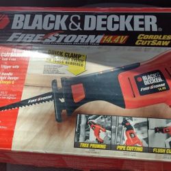 Black And Decker Cordless Cutsaw 