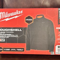 New Milwaukee M12 Heated Jacket. MEDIUM BLACK
