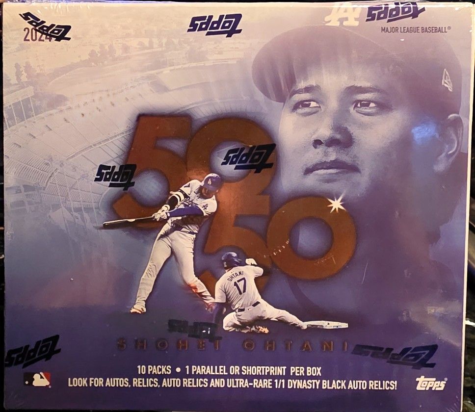 Topps SHOHEI OHTANI 50/50 Baseball Hobby Card Box