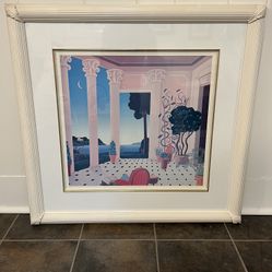 Thomas McKnight Natchez Vintage Large Framed Art