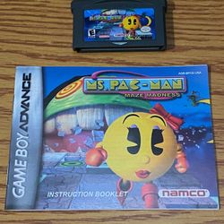 Ms. Pac-Man: Maze Madness (Game Boy Advance) (2004)