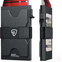 RUNBOX Aluminum slim card holder wallet (RFID Blocking) - BRAND NEW