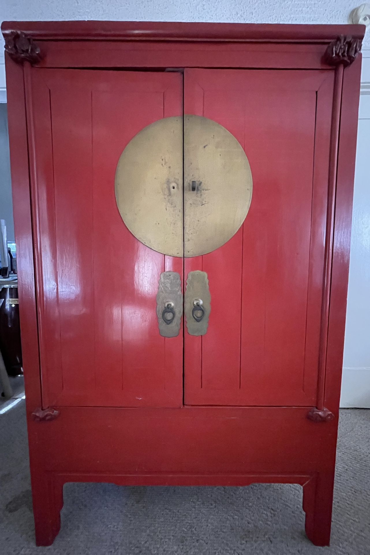 Antique Chinese Wedding Cabinet