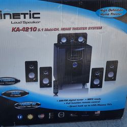 KINETIC HOME THEATER SYSTEM