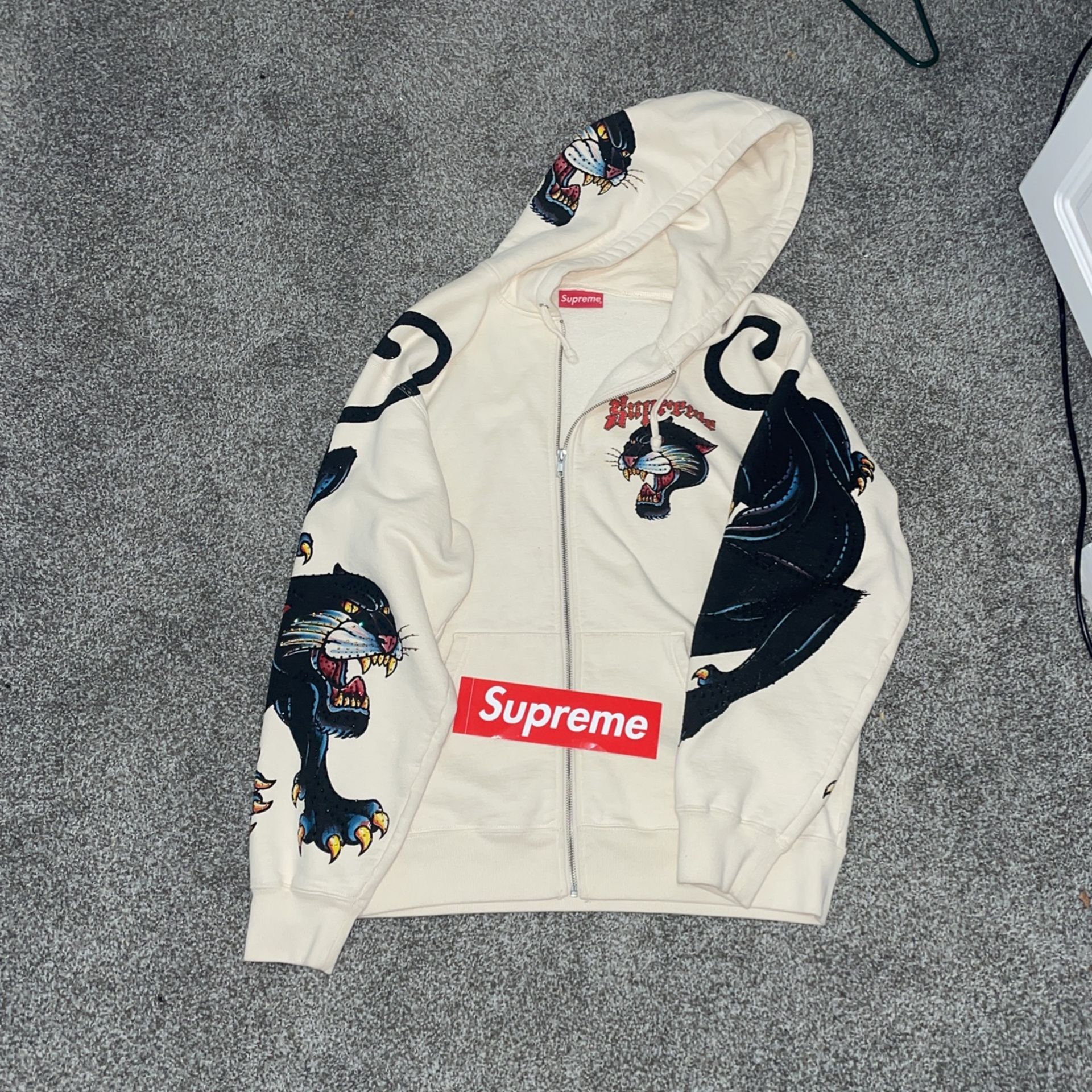 Supreme Panther Zip Up Jacket