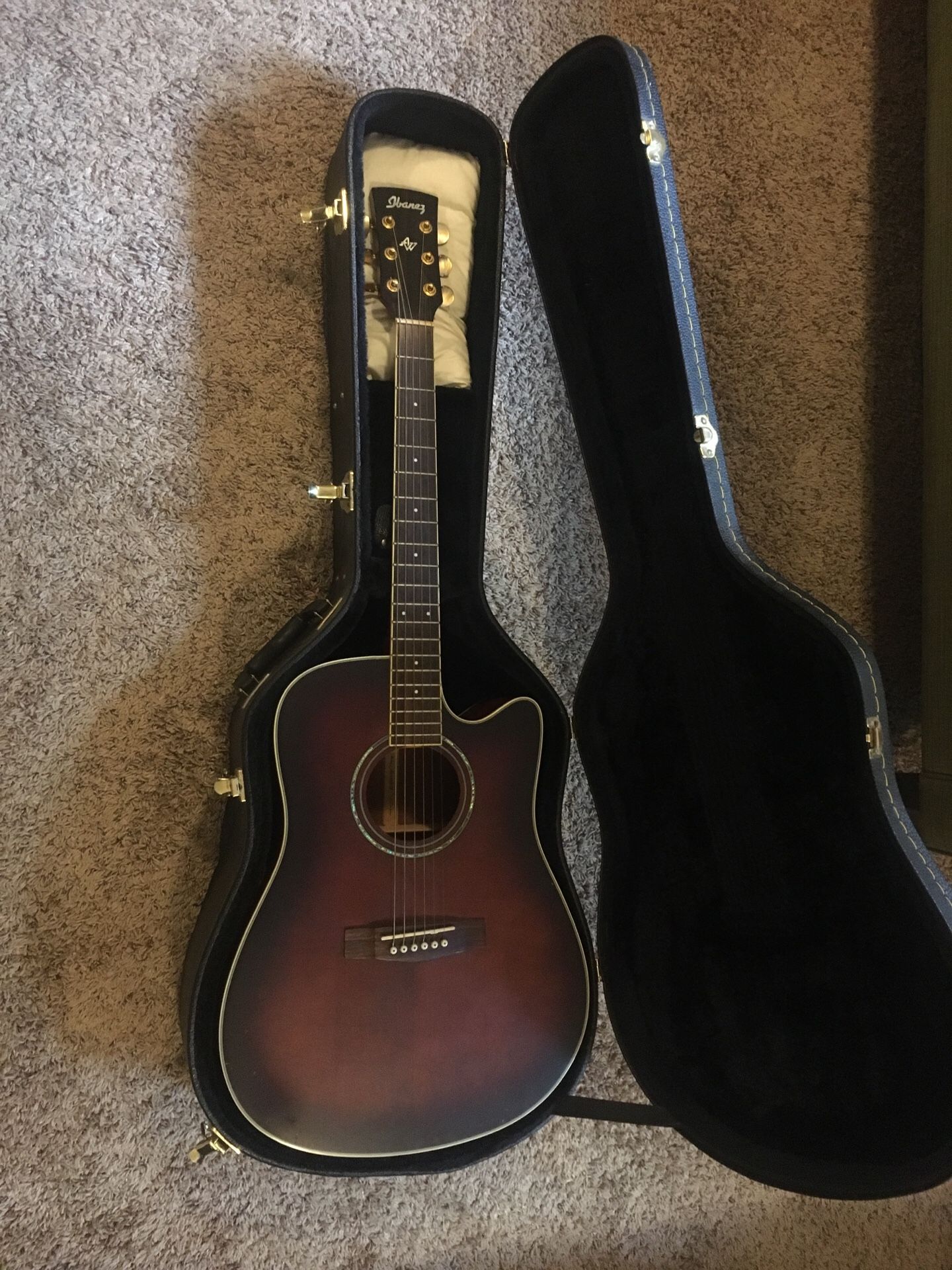 Ibanez Artwood aw120ece acoustic guitar with pickups