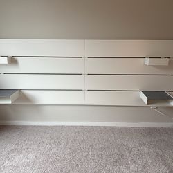 LIKE NEW!! Bed frame Headboard, 55"