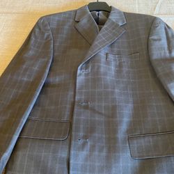 Men Dark Blue Blackish Suit