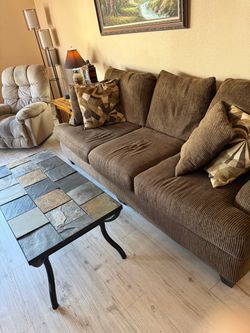 Couch and loveseat