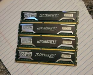 Ballistic RAM 4x4GB DDR3 240-pin