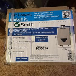Tankless Water Heater In Box Still Brand New 