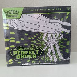 Pokémon Mega Evolution Perfect Order Trainer Box