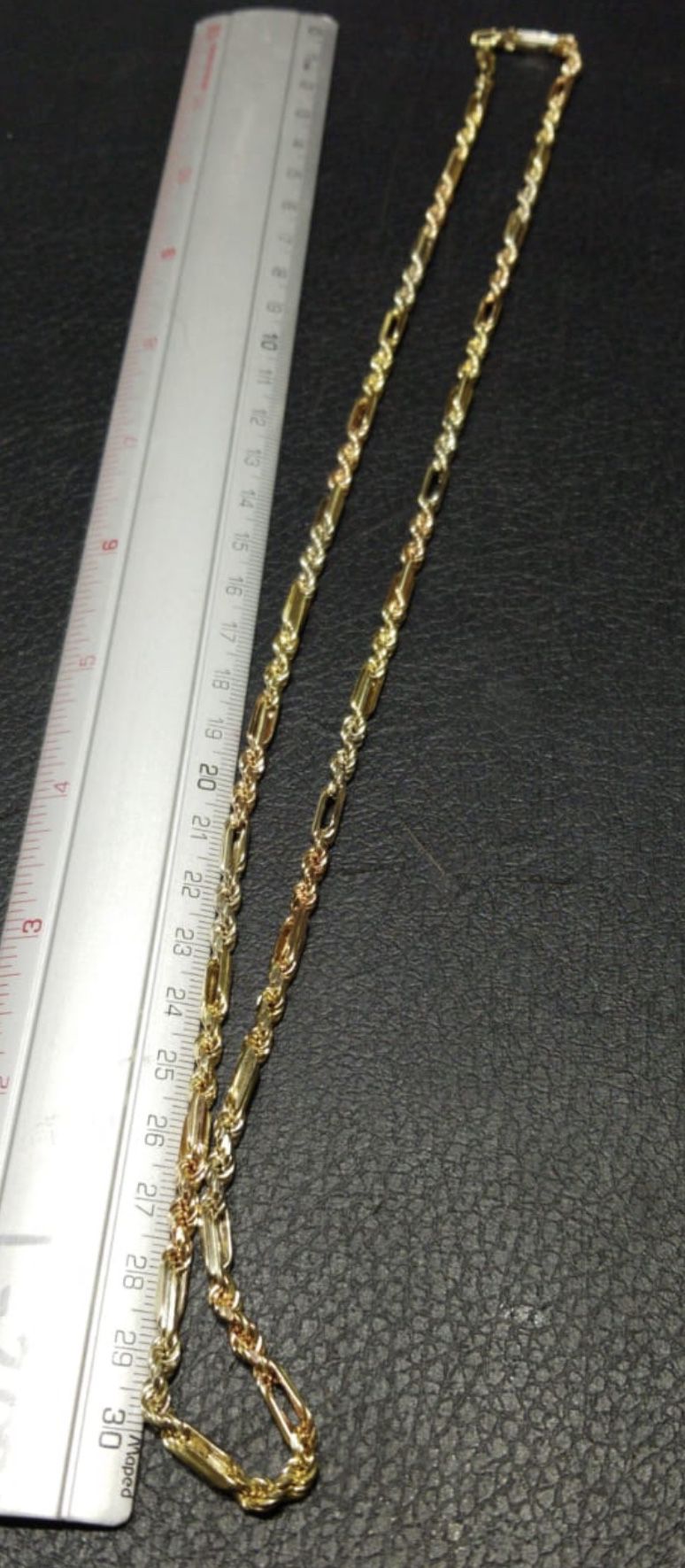   Gold Chain 14 K .  Gold Chain 14 k    18.3 Gramos 3 Colors 