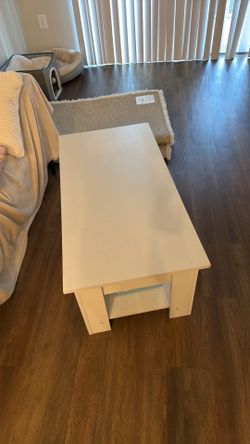 Coffee table with storage