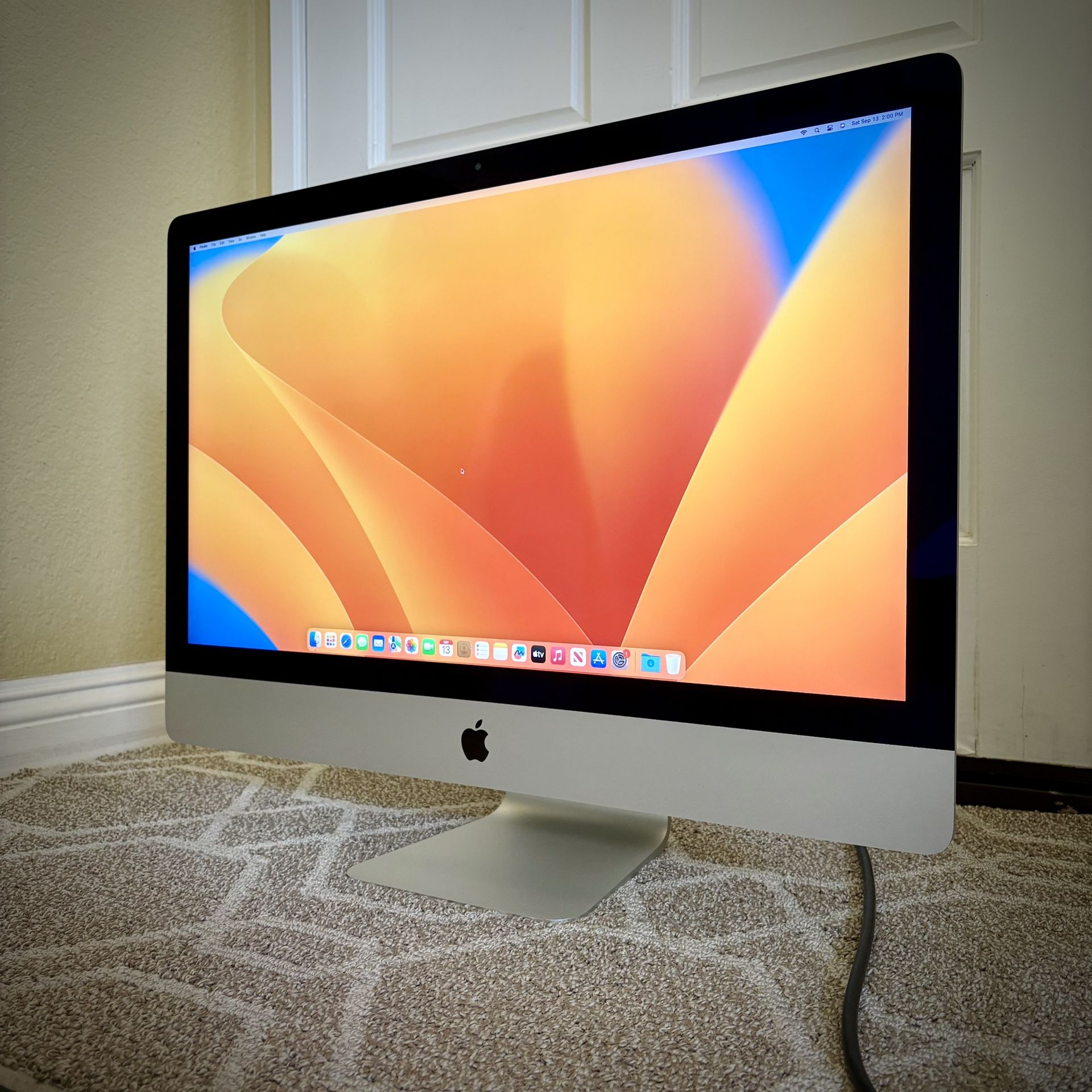 iMac 27” 5K Display With MacOS Ventura (A1419)