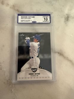 Ohtani Baseball Card