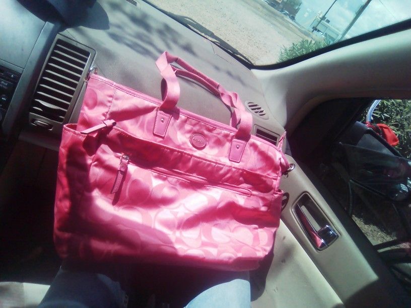 Coach Authentic Baby Bag Or Toat