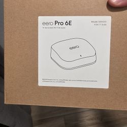 Eero pro 6e 3 Pack