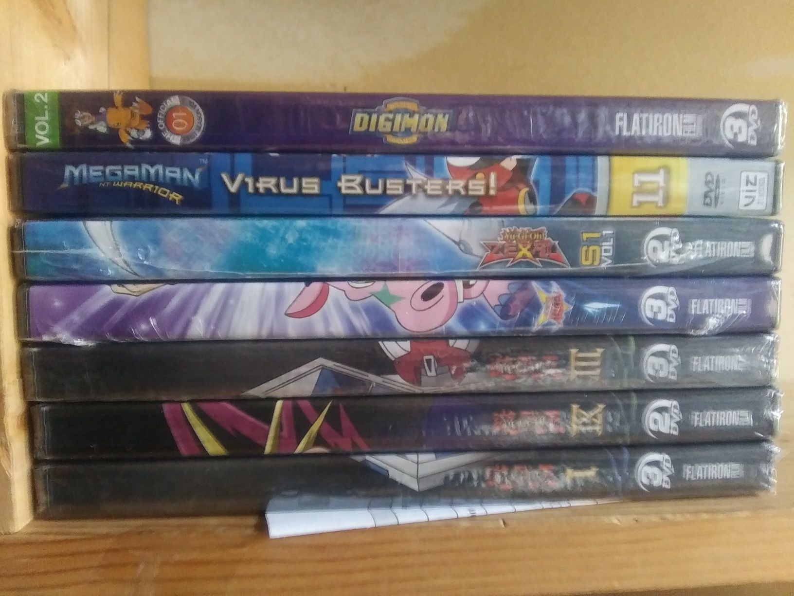Yugioh and other Anime Dvd bundle